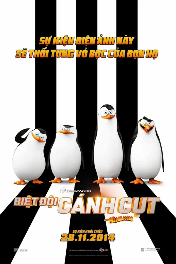 Xem Phim Biệt Đội Cánh Cụt Vùng Madagascar Vietsub HD Online - Hoathinh.Org