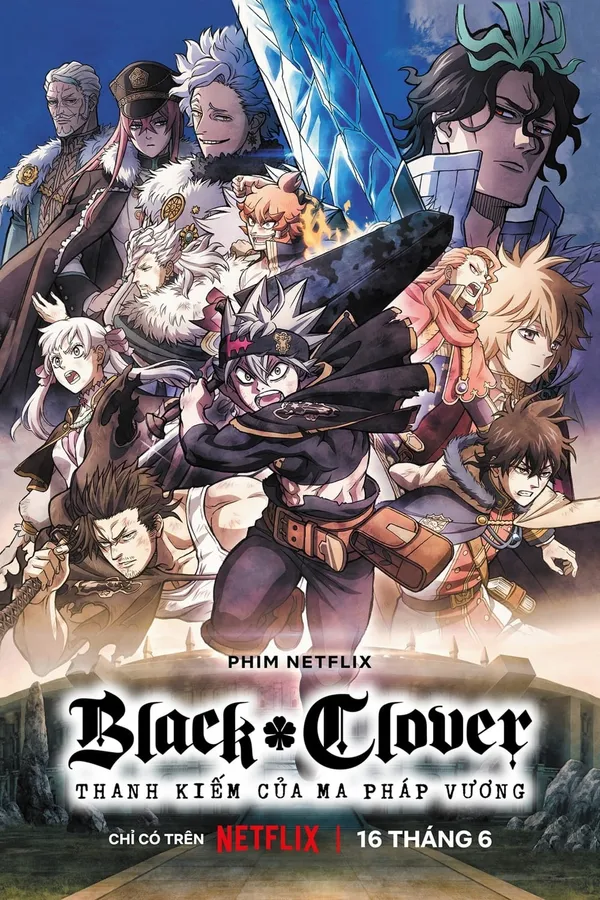 Xem Phim Black Clover: Thanh Kiếm của Ma Pháp Vương Vietsub HD Online - Hoathinh.Org