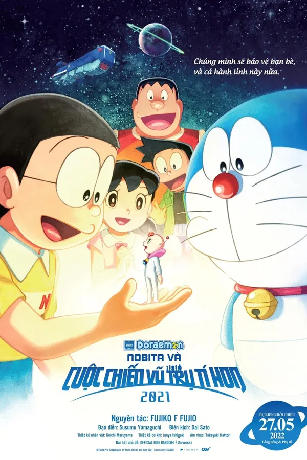Xem Phim Doraemon: Nobita và Cuộc Chiến Vũ Trụ Tí Hon Vietsub HD Online - Hoathinh.Org