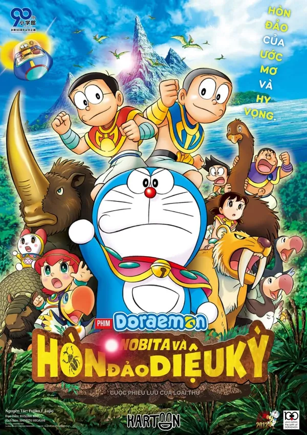 Xem Phim Doraemon: Nobita và Hòn Đảo Diệu Kì – Cuộc Phiêu Lưu Của Loài Thú Vietsub HD Online - Hoathinh.Org