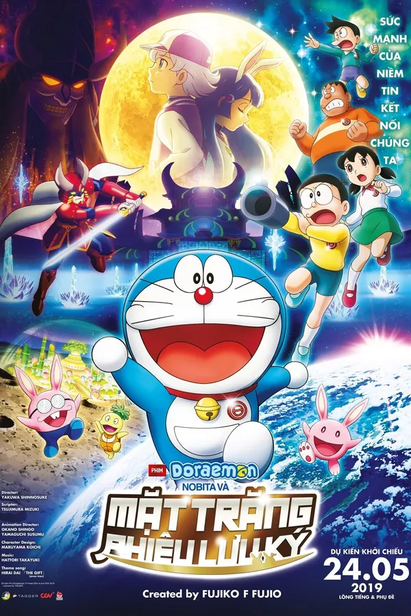 Xem Phim Doraemon: Nobita và Mặt Trăng Phiêu Lưu Ký Vietsub HD Online - Hoathinh.Org