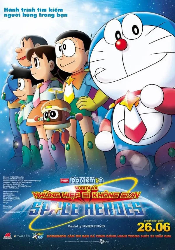 Xem Phim Doraemon: Nobita và Những Hiệp Sĩ Không Gian Vietsub HD Online - Hoathinh.Org
