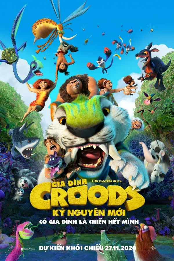 Xem Phim Gia Đình Croods: Kỷ Nguyên Mới Vietsub HD Online - Hoathinh.Org