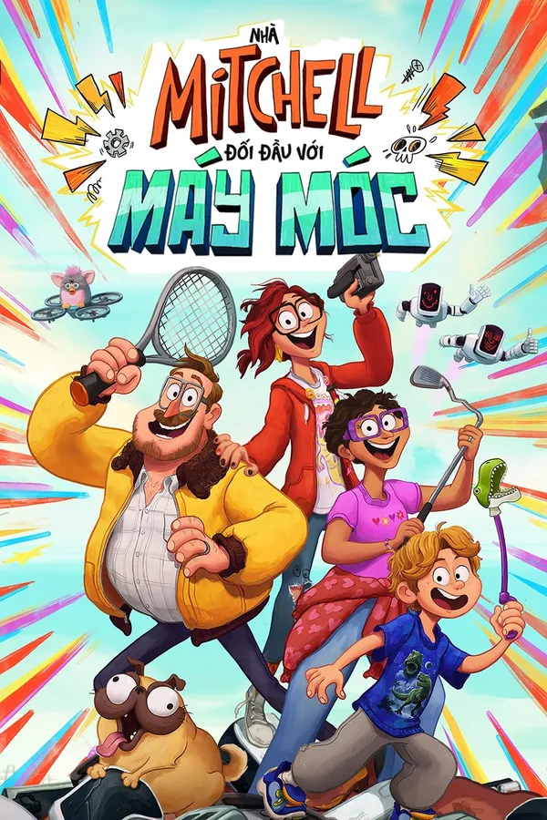 Xem Phim Nhà Mitchell Đối Đầu Với Máy Móc Vietsub HD Online - Hoathinh.Org