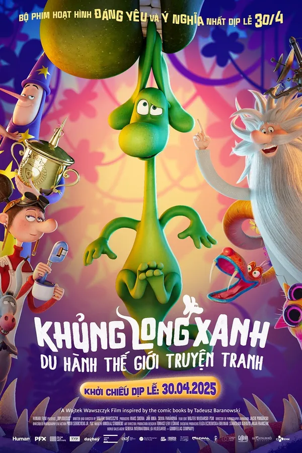 Xem Phim Khủng Long Xanh Du Hành Thế Giới Truyện Tranh Vietsub HD Online - Hoathinh.Org
