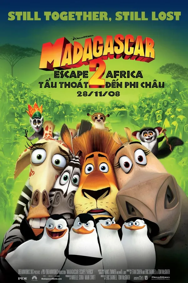 Xem Phim Madagascar 2: Tẩu Thoát Đến Châu Phi Vietsub HD Online - Hoathinh.Org