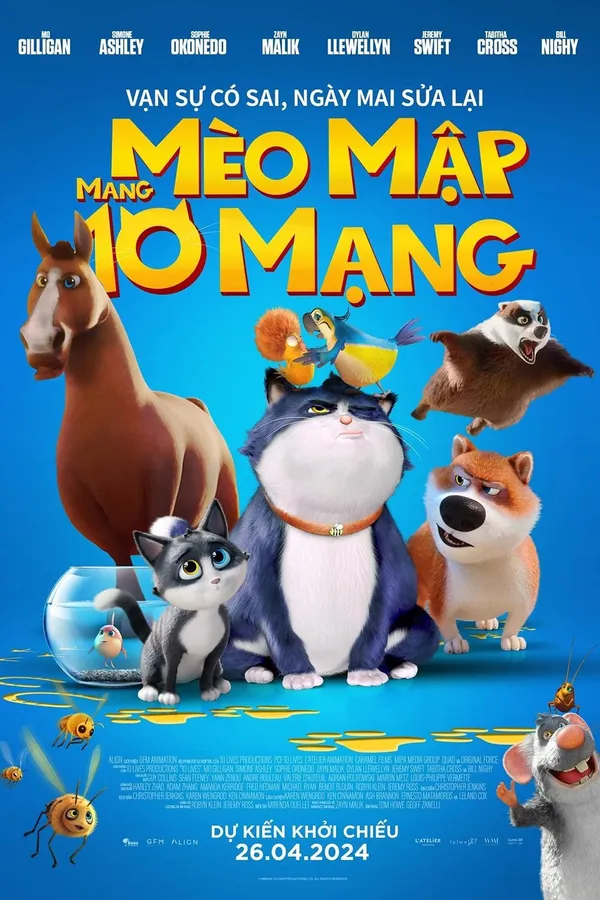 Xem Phim Mèo Mập Mang 10 Mạng Vietsub HD Online - Hoathinh.Org