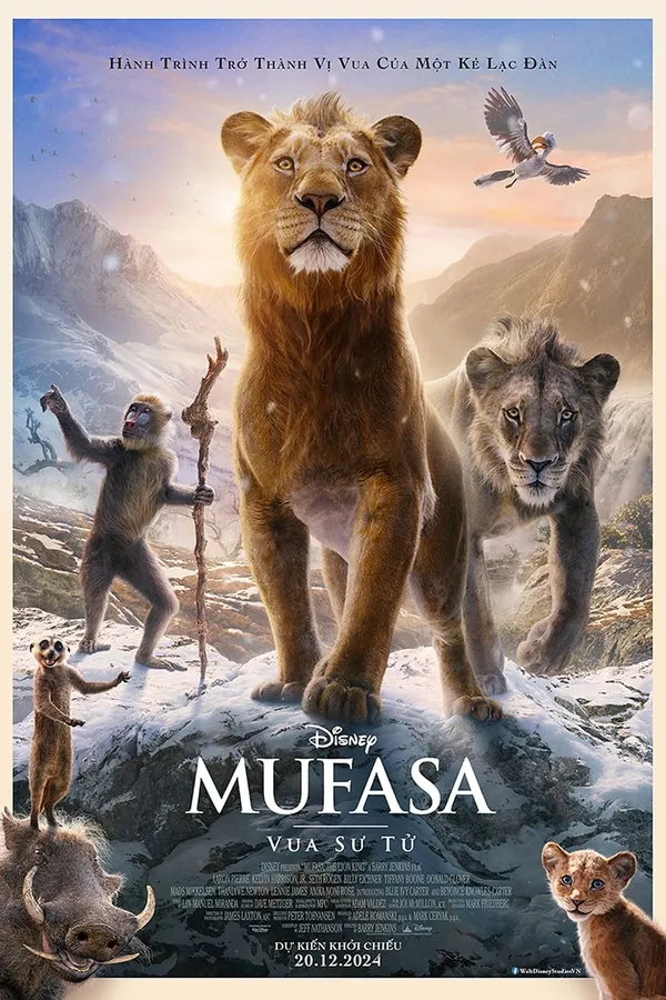 Xem Phim Mufasa: Vua Sư Tử Vietsub HD Online - Hoathinh.Org