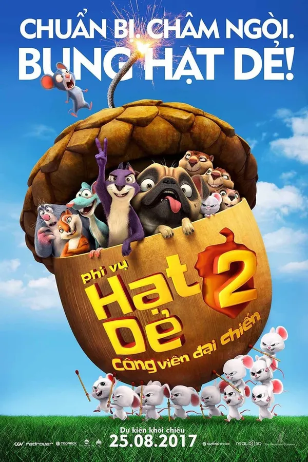 Xem Phim Phi Vụ Hạt Dẻ 2: Công Viên Đại Chiến Vietsub HD Online - Hoathinh.Org