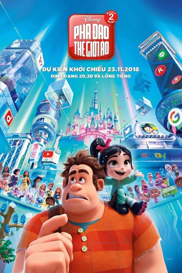 Xem Phim Ralph Đập Phá: Phá Đảo Thế Giới Ảo Vietsub HD Online - Hoathinh.Org