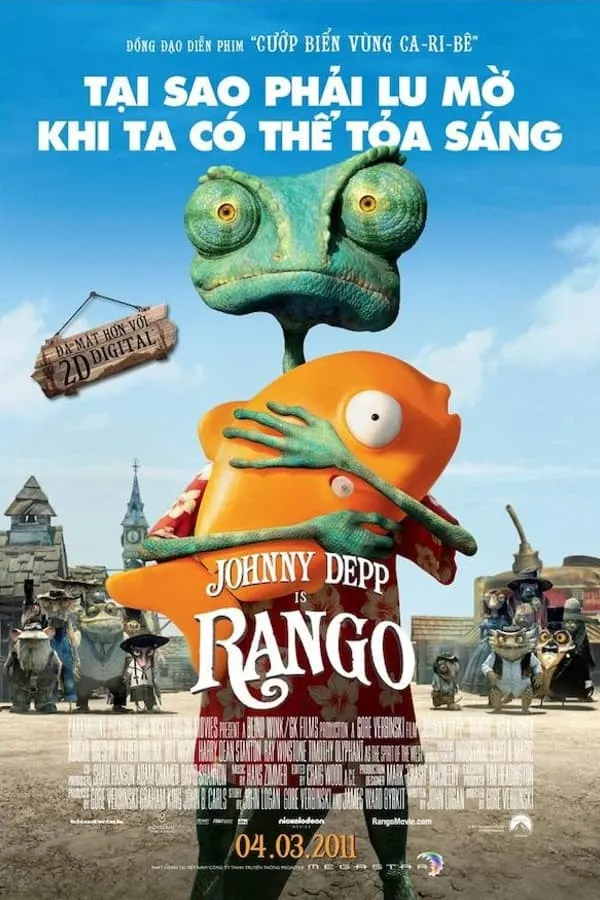 Xem Phim Rango: Tắc Kè Bông / Tắc Kè Nhát Gan Vietsub HD Online - Hoathinh.Org