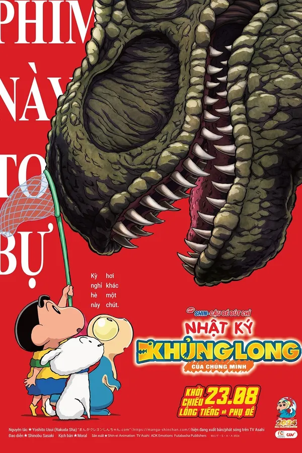 Xem Phim Shin - Cậu Bé Bút Chì 32: Nhật Ký Khủng Long Của Mình Vietsub HD Online - Hoathinh.Org