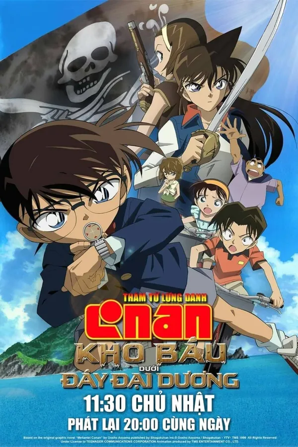 Xem Phim Thám Tử Lừng Danh Conan 11: Kho Báu Dưới Đáy Đại Dương Vietsub HD Online - Hoathinh.Org