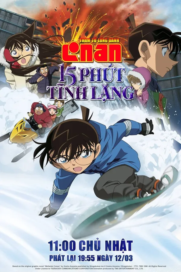 Xem Phim Detective Conan Movie 15: Quarter of Silence Vietsub HD Online - Hoathinh.Org