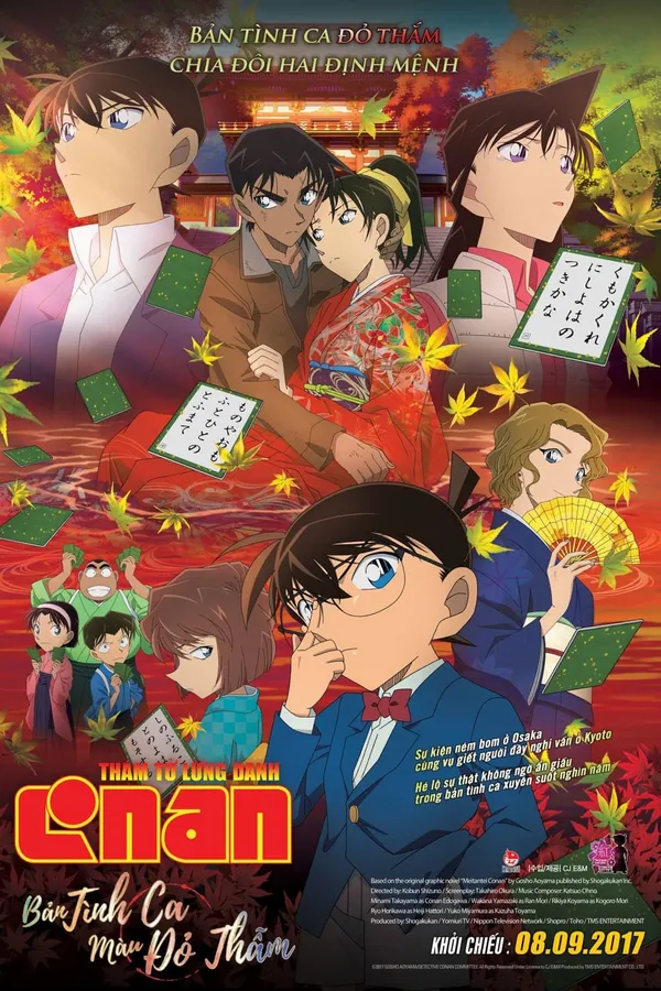 Xem Phim Detective Conan Movie 21: The Crimson Love Letter Vietsub HD Online - Hoathinh.Org