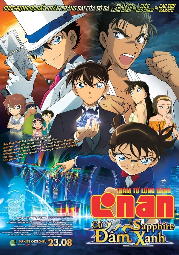 Xem Phim Thám Tử Lừng Danh Conan 23: Cú Đấm Sapphire Xanh Vietsub HD Online - Hoathinh.Org