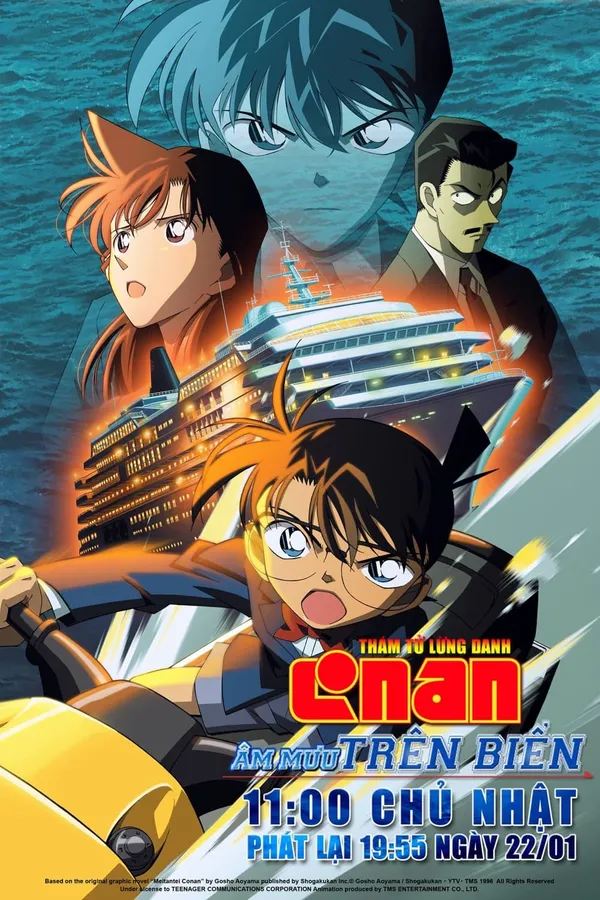 Xem Phim Thám Tử Lừng Danh Conan 9: Âm Mưu Trên Biển Vietsub HD Online - Hoathinh.Org
