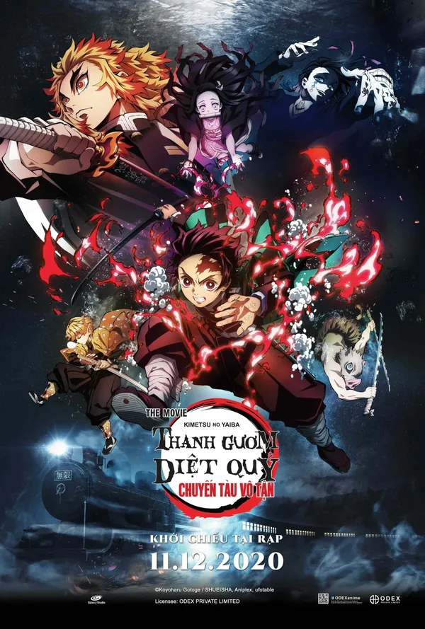 Xem Phim Thanh Gươm Diệt Quỷ: Chuyến Tàu Vô Tận Vietsub HD Online - Hoathinh.Org